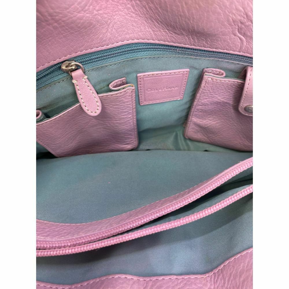 COLE HAAN Pink Large Leather Tote/ Shoulder Bag