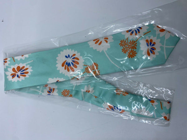 NWT BONOBOS Neck Tie Turquoise Floral Great for Spring MSRP 98