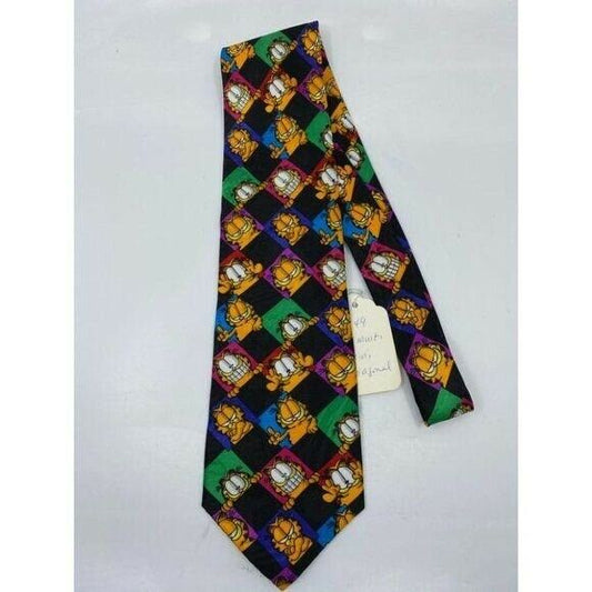 NWT Garfield Neck Tie Multicolor Novelty Item