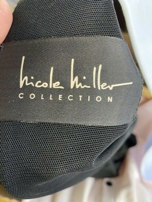 nicole miller black new maxi msrp