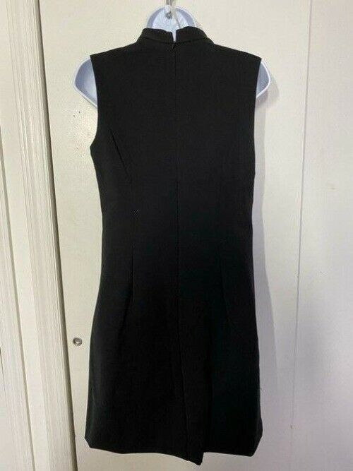 nicole miller black w new w slit msrp short casual dress