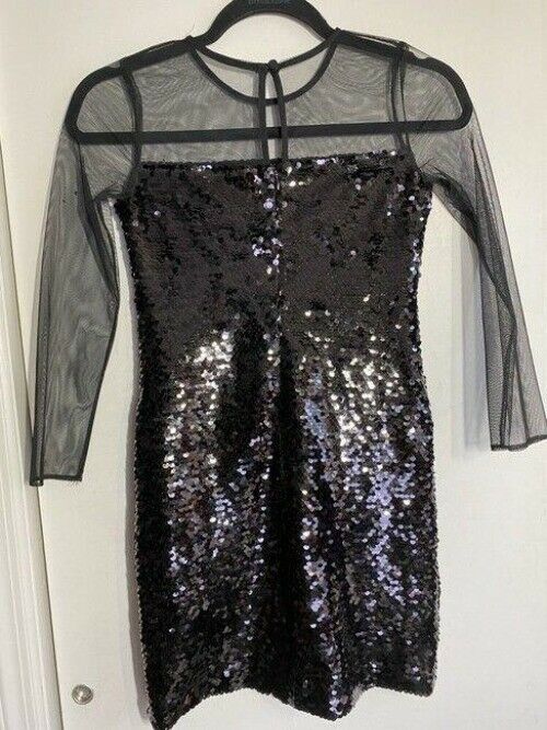 milly minis blackpurple new girls sequined short casual dress