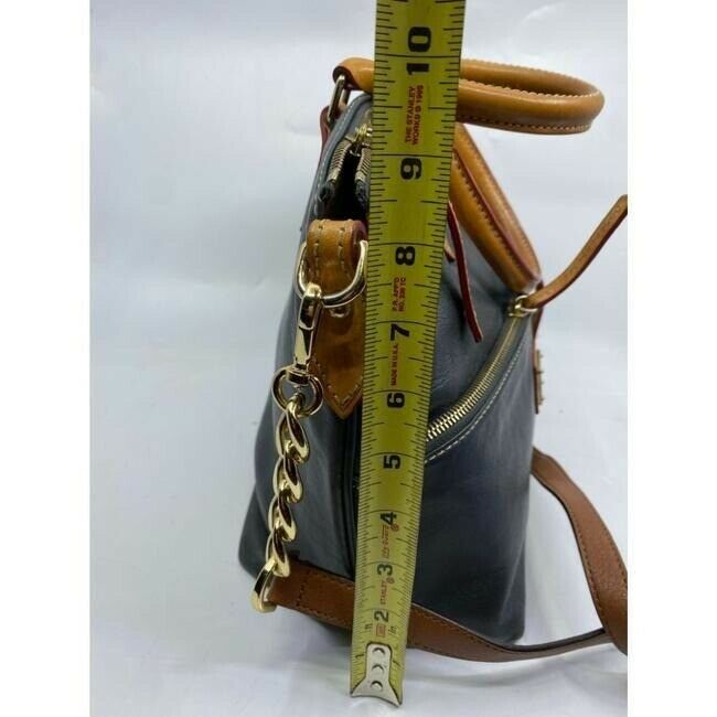 Dooney And Bourke Vintage Black Leather Shoulder Bag