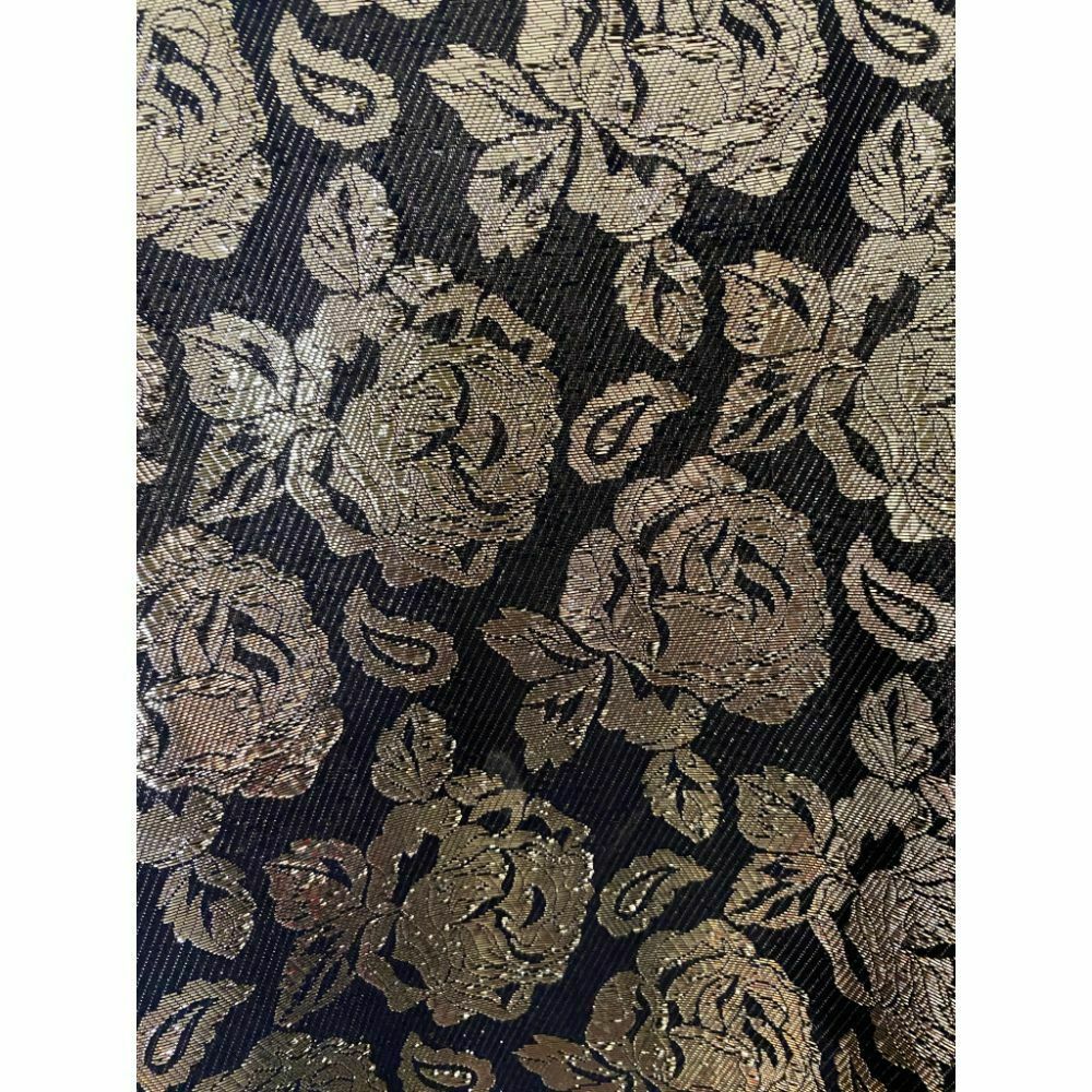 GLORIA SACHS Vintage Gold Rose Top Size 4