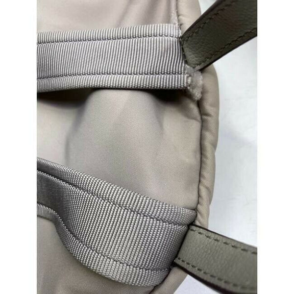 kate spade gray nylon backpack