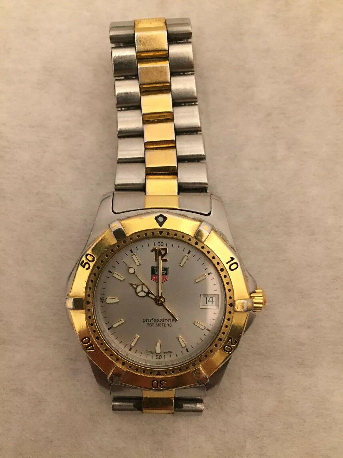 TAG HEUER Men’s Watch Professional 200 M Two Tone