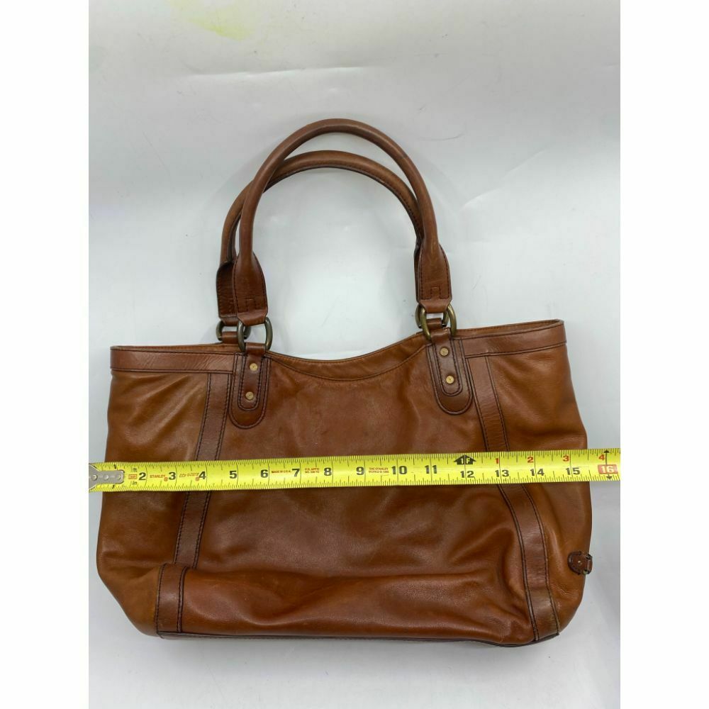 COLE HAAN Brown Large Leather Tote/ Shoulder Bag