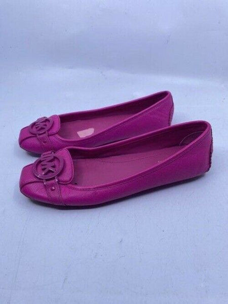 Michael Kors Fuchsia Slip On Flats Size Us