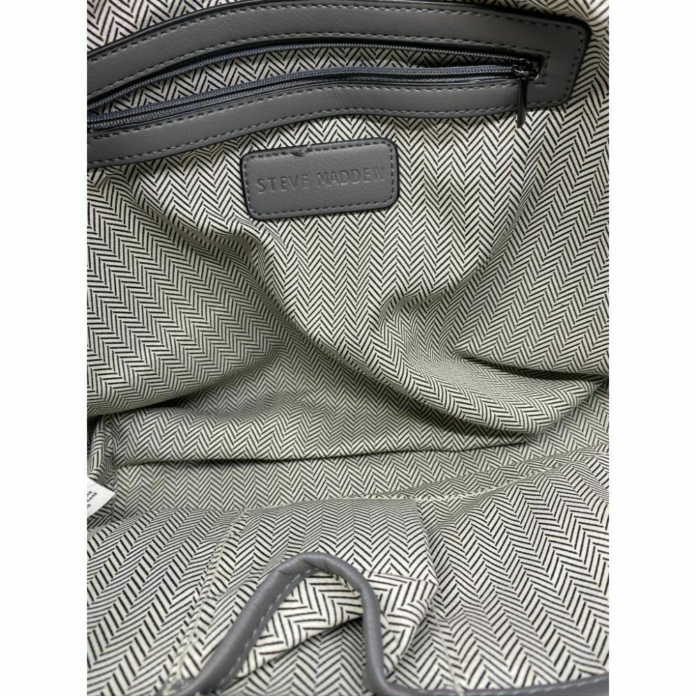 Steve Madden Gray Large Tote Bag
