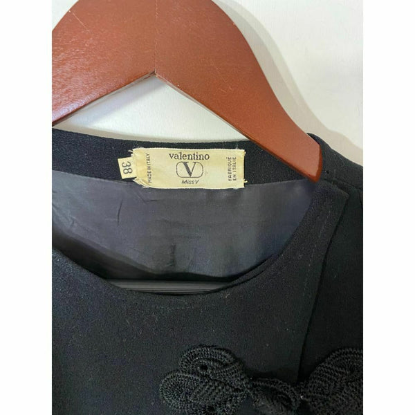 Valentino Women's Vintage Black Dress Size Small