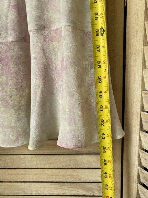 Nicole Miller cream pink msrp skirt