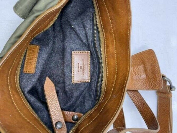 burberry gray brown shoulder bag