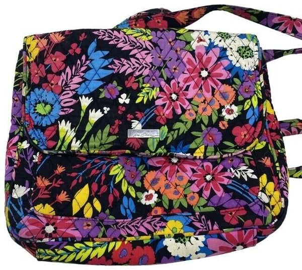 Vera Bradley Floral Multicolor Fabric Cross Body Bag