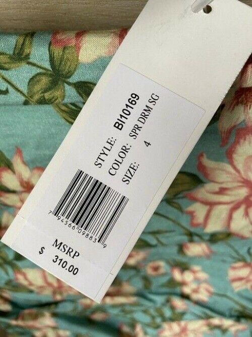 nicole miller multicolor w w skirt floral set msrp small blouse