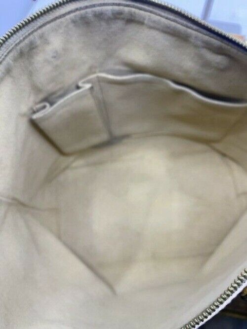 Louis Vuitton Saleya Vintage Crean Damier Azur Canvas Shoulder Bag