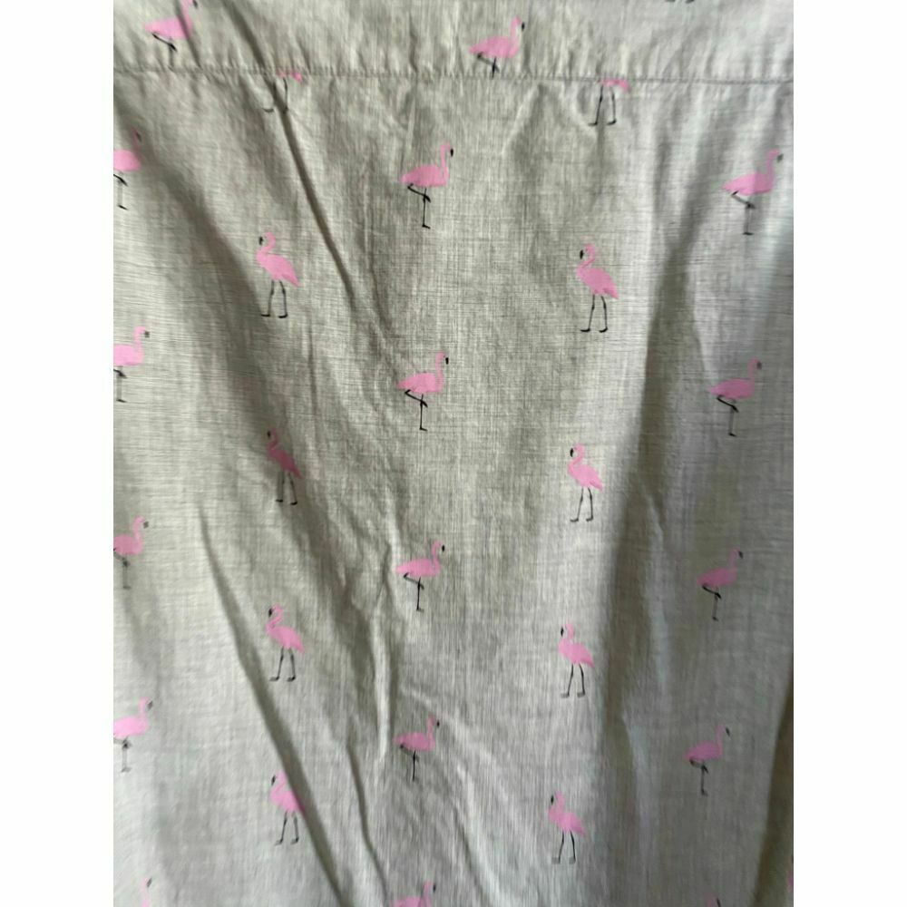 BONOBOS Gray Pink Printed Long Sleeve Button Down Shirt Size M