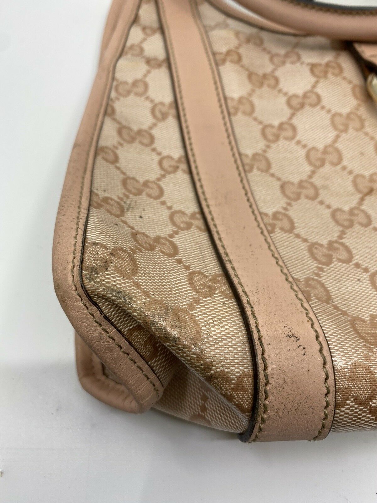 GUCCI Pink Jackie O hobo bag