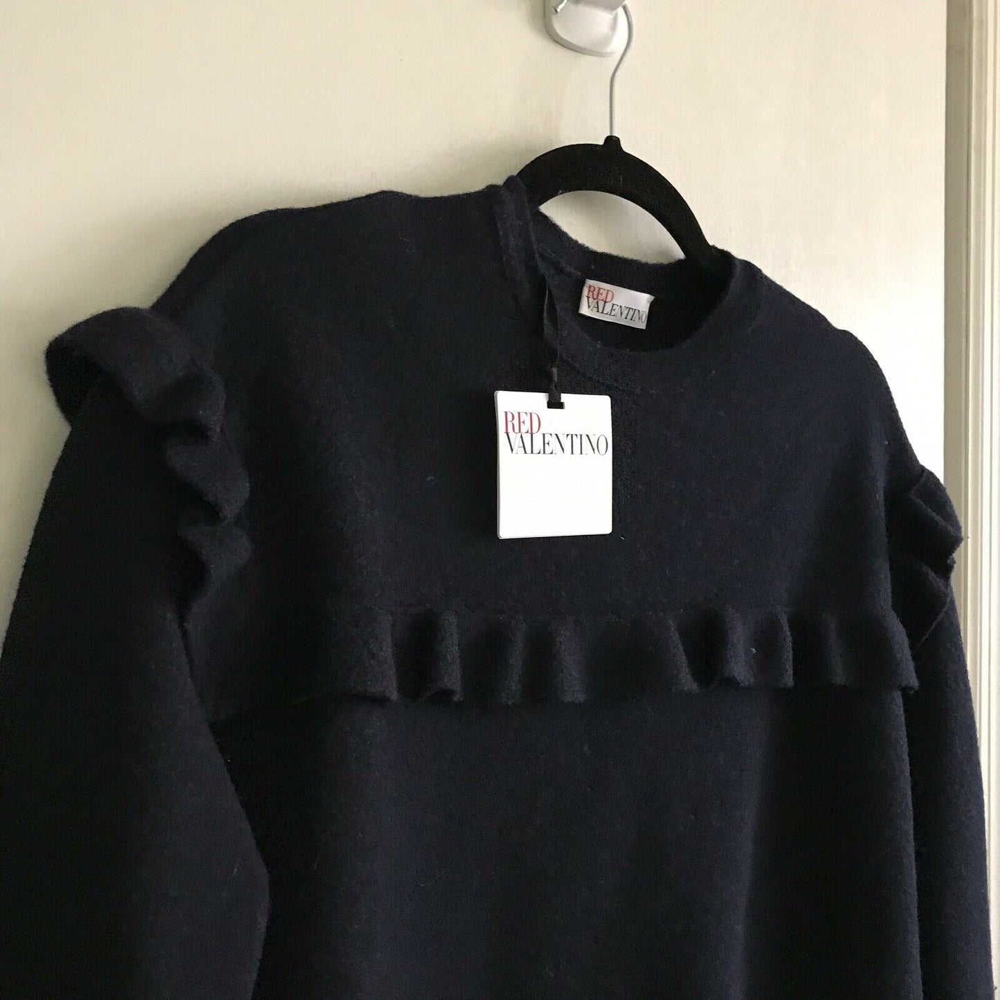 NWT! RED VALENTINO Over Sized Love beauty Sweater