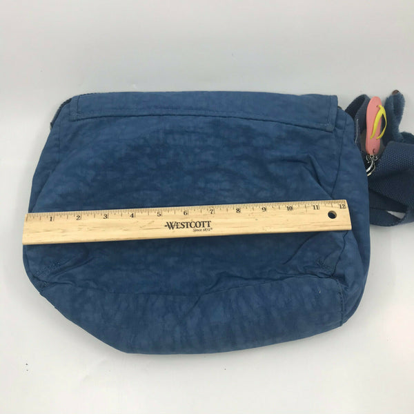 Kipling Blue Nylon Medium Size Crossbody Bag