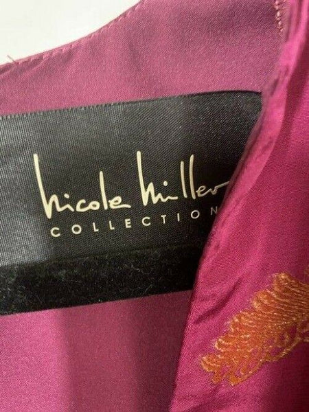 nicole miller pink new asian inspired msrp