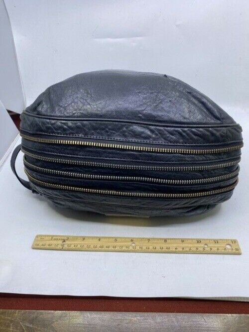 Marc By Marc Jacobs 3 Size Convertible Black Leather Cross Body Bag