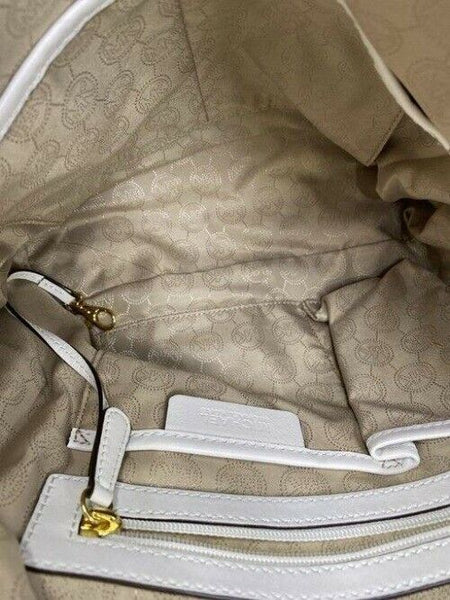 michael kors msrp white leather shoulder bag