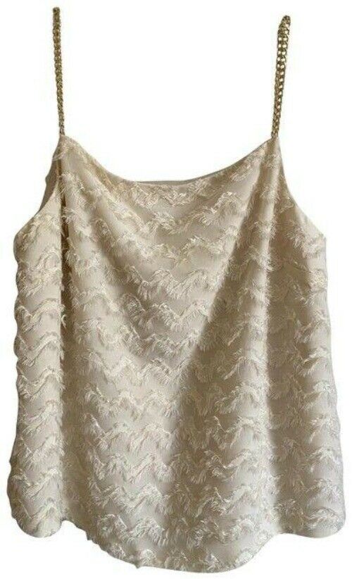 Milly cream new color spaghetti strap msrp small tank topcami