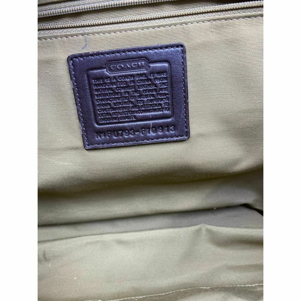 COACH Medium/ Large Leather Brown Shoulder Bag