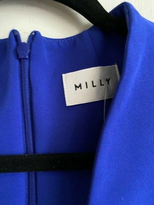 milly blue new v neck msrp