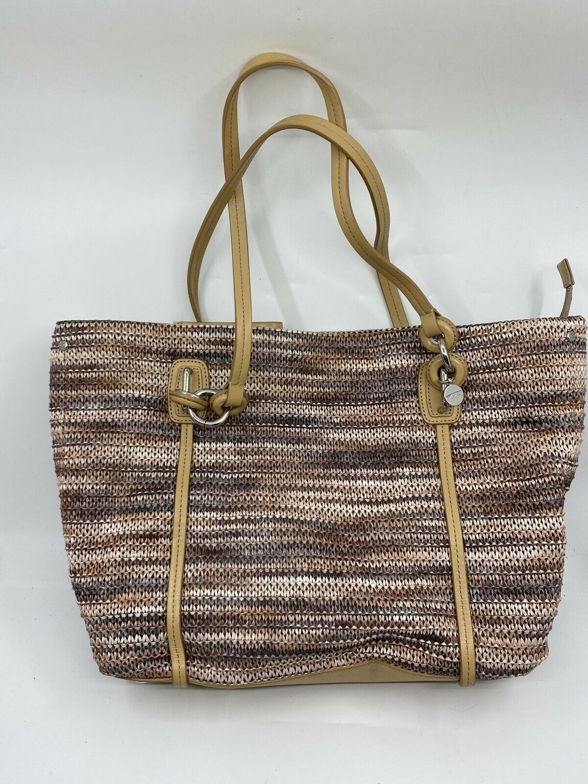 TUMI Multi Color Woven Tote bag