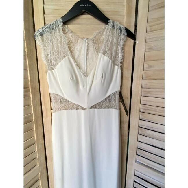 Nicole Miller White Kendall Bridal Gown Msrp