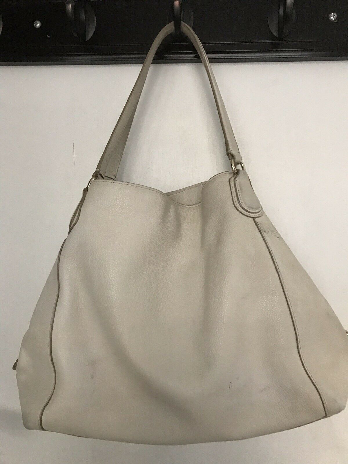 COACH Edie handbag W/ Hand Painted NYC Skyline