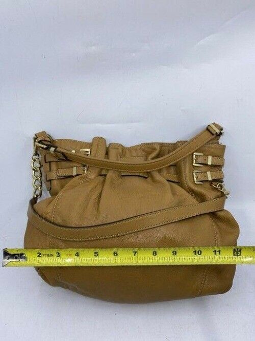 michael kors crossbody w w strap orange leather hobo bag