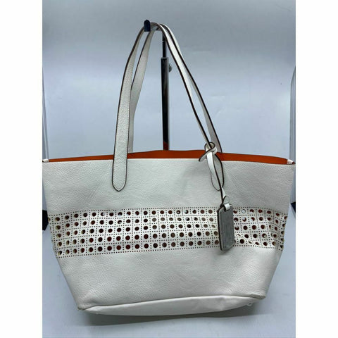 Ralph Lauren White Orange Shoulder Bag