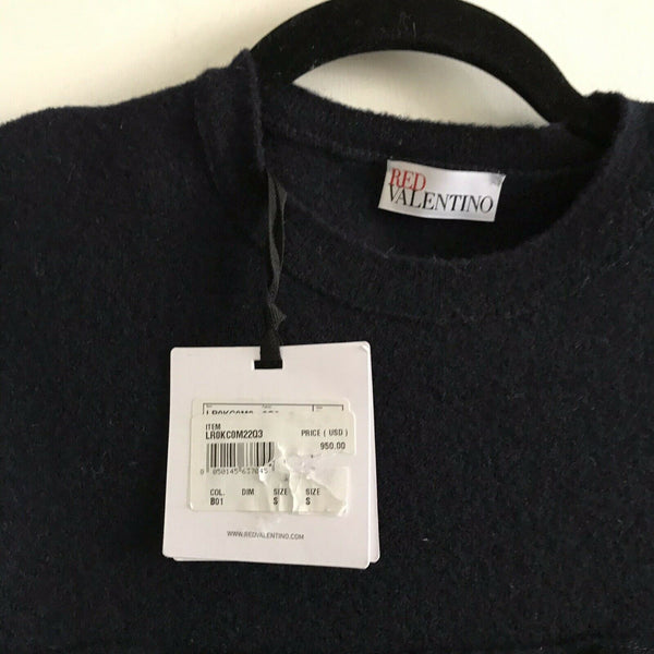 NWT! RED VALENTINO Over Sized Love beauty Sweater
