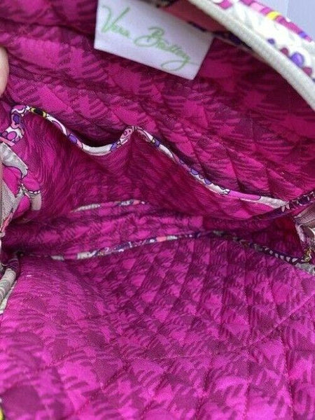 Vera Bradley Msrp Pink Gray Backpack