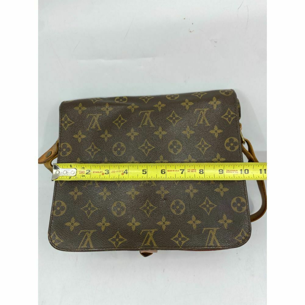 LOUIS VUITTON Brown Vintage Monogram Crossbody Bag