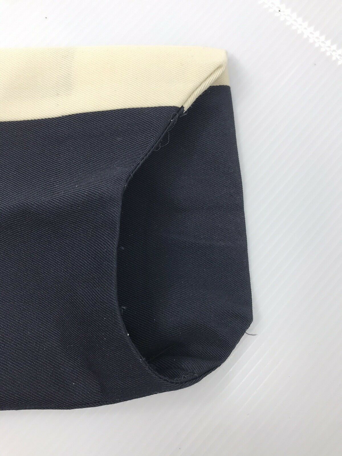 DRIES VAN NOTE  Men’s Navy/ White Pants sz US 32 Italian 48