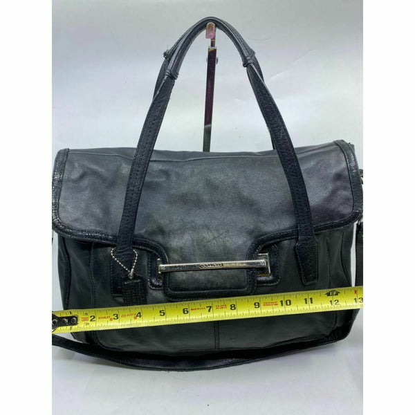 COACH Medium/ Large Leather Black Shoulder Bag
