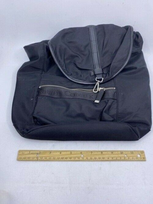Calvin Klein Black Nylon Backpack