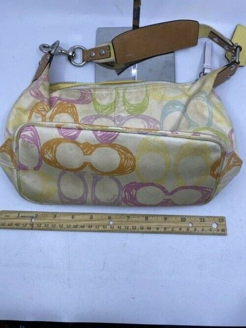 2024 Coach Classic Multicolor Fabric Shoulder