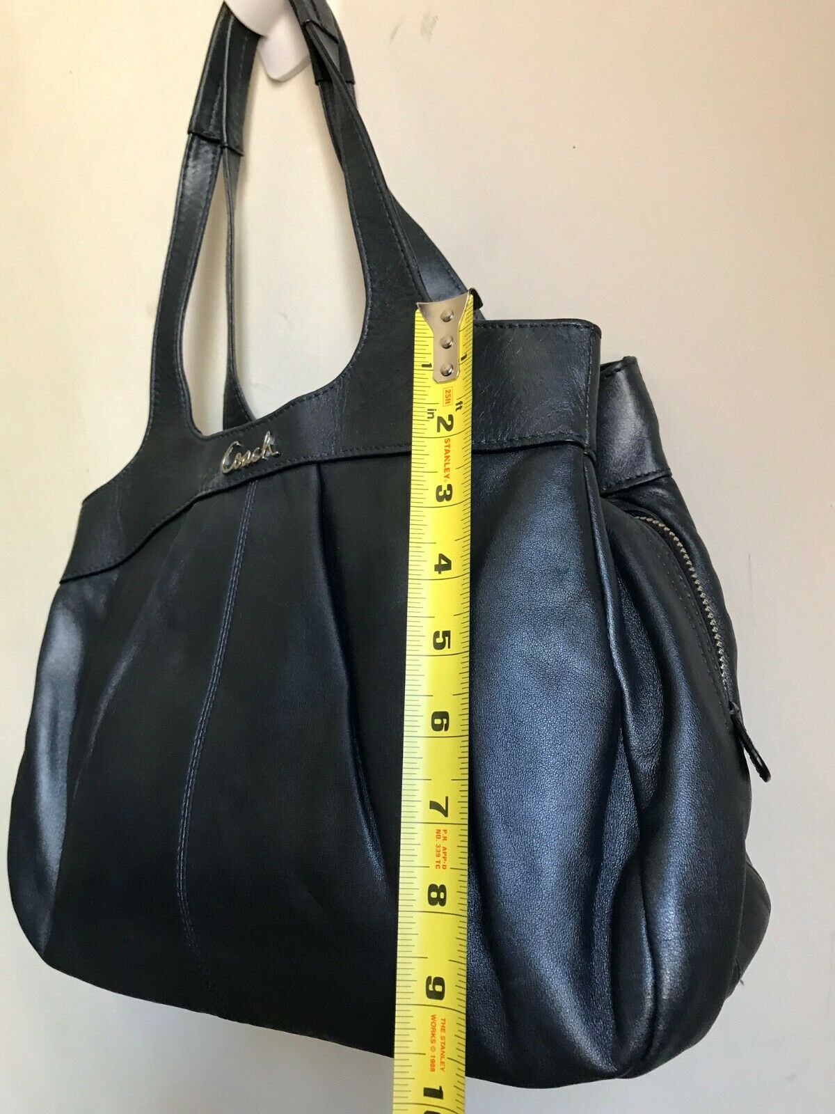 Coach leather handbag