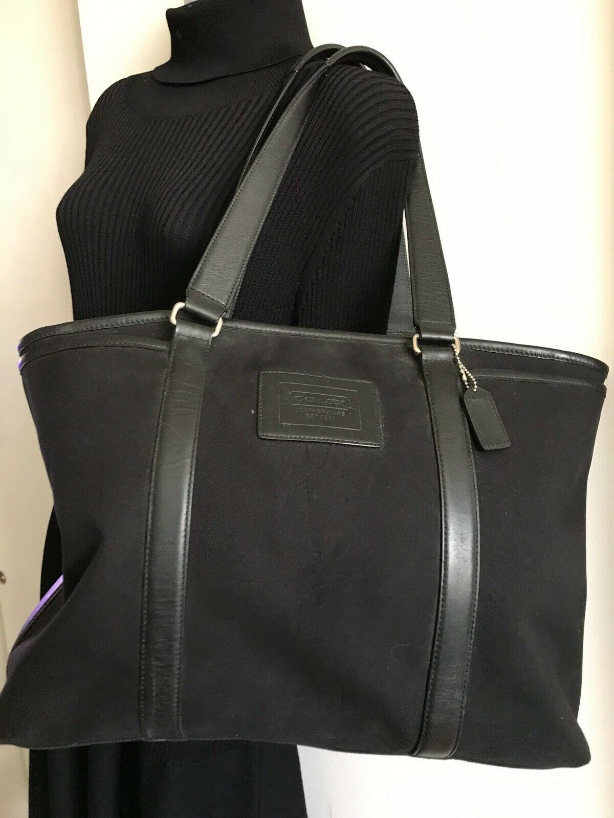 COACH Fabric Tote Bag