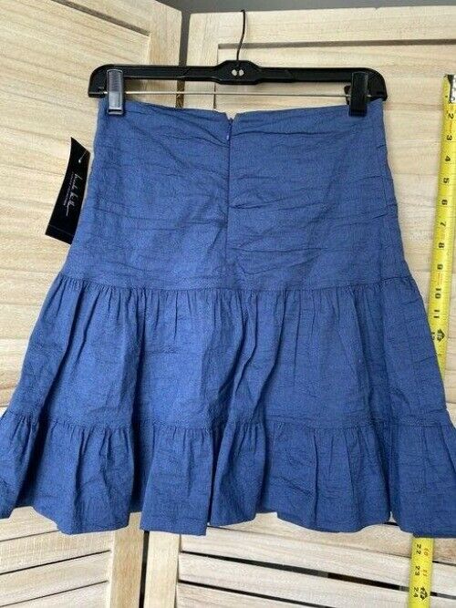 Nicole Miller blue msrp skirt