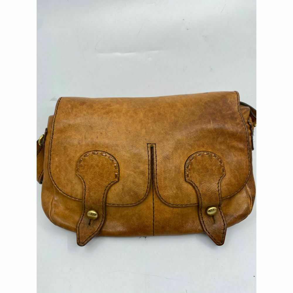 TOD’S Vintage Brown Leather Shoulder Bag