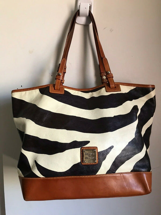 Dooney & Bourke Large Leather Tote Crossbody Bag