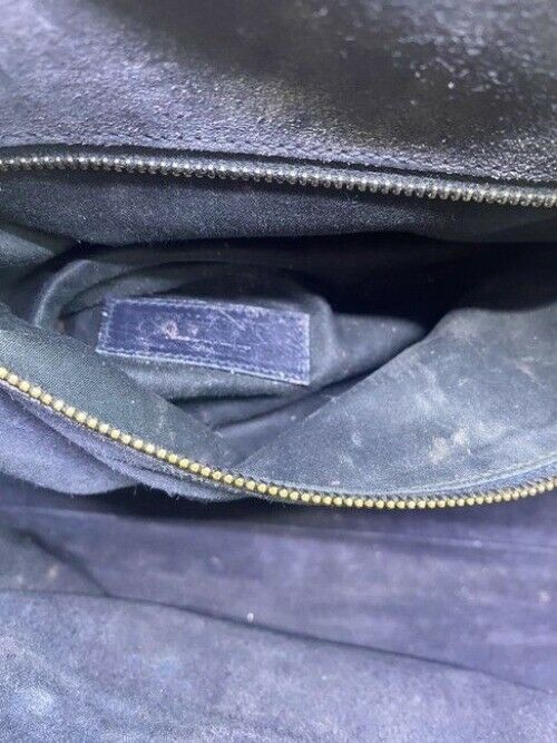 Saint Laurent Boston Black Leather Cross Body Bag