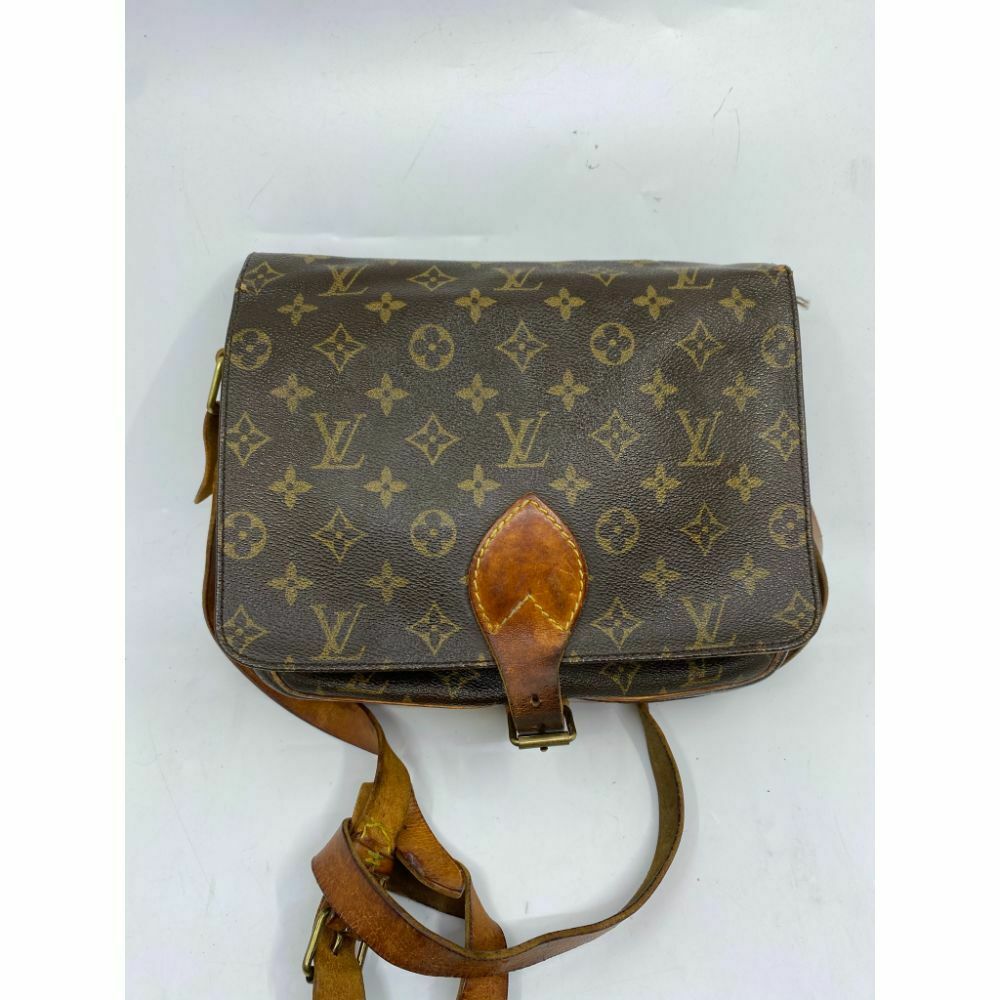 LOUIS VUITTON Brown Vintage Monogram Crossbody Bag