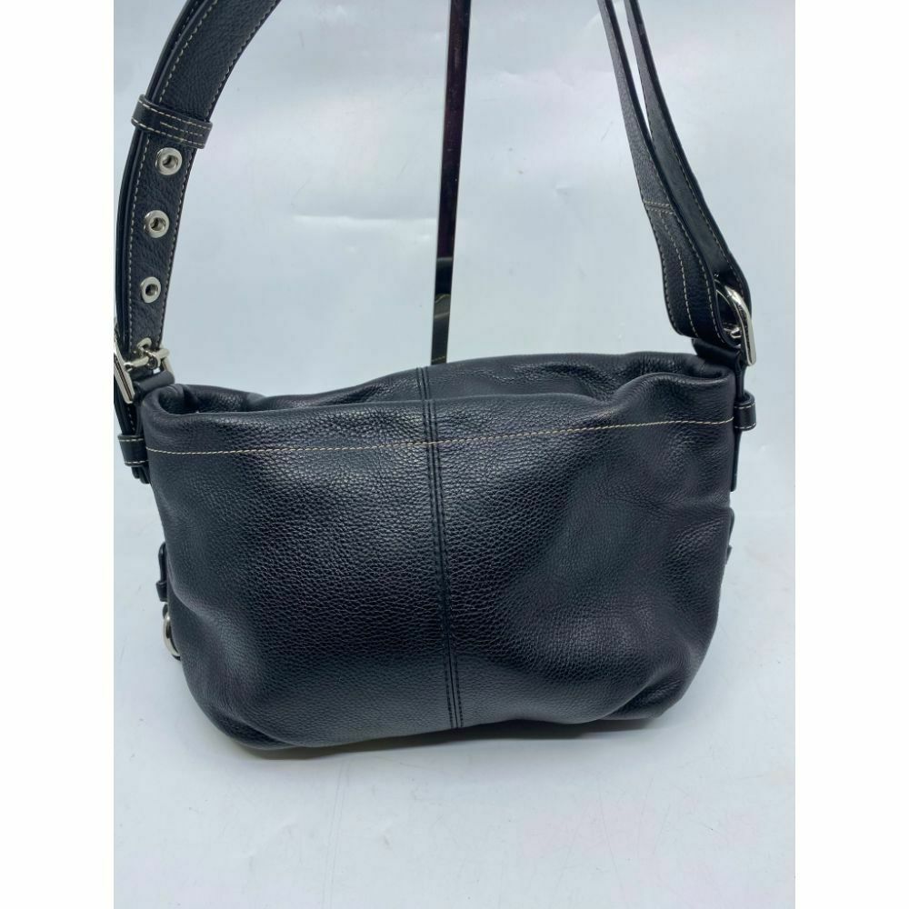 COACH Medium/ Large Leather Black Shoulder Bag