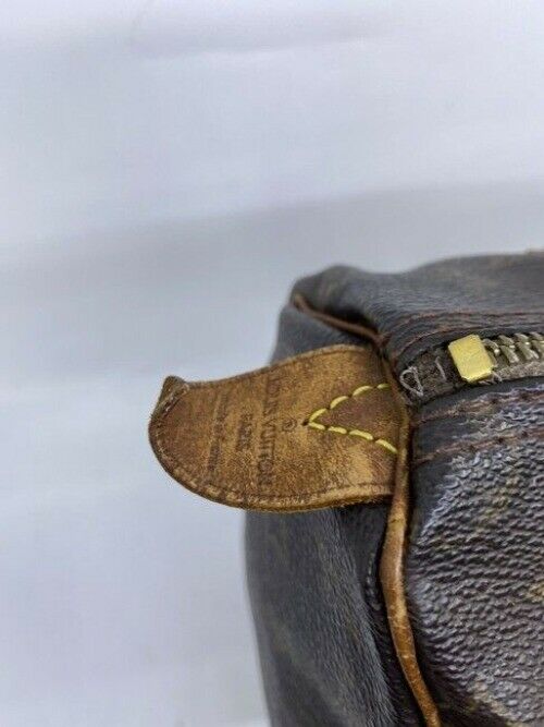 Louis Vuitton Speedy Vintage Brown Monogram Canvas Tote